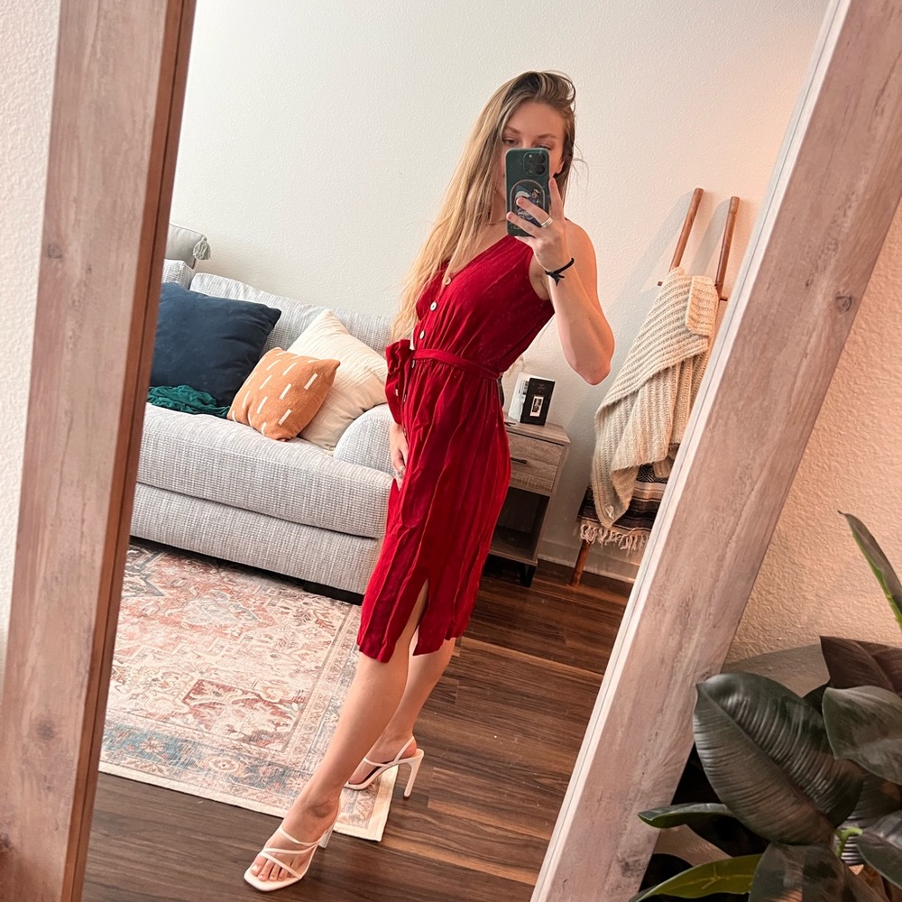 UNIVERSAL THREADS Red Summer Dress
